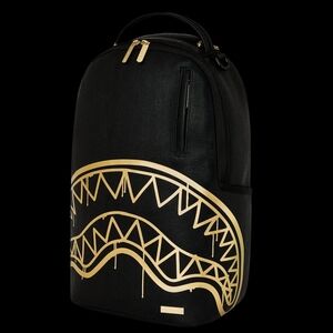 Sprayground GOLD FANG BACKPACK  with Red Tag